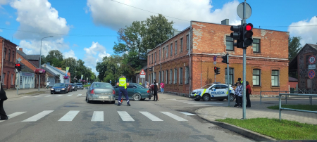 Jēkabpilī, Rīgas ielā noticis satiksmes negadījums