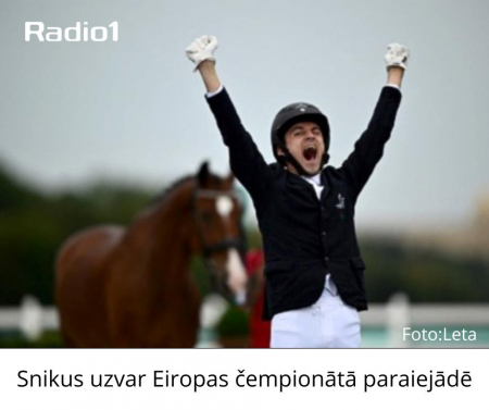 Snikus uzvar Eiropas čempionātā paraiejādē