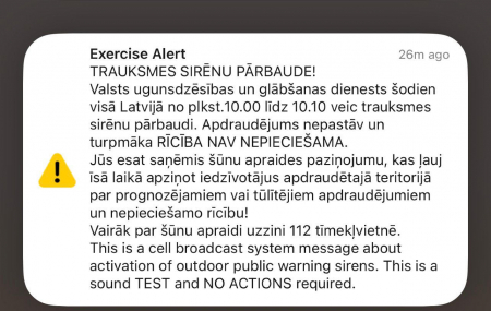 IeM: Galvenais iemesls šūnu apraides paziņojumu nesaņemšanai ir saistīts ar viedtālruņu ražotāju uzstādījumiem
