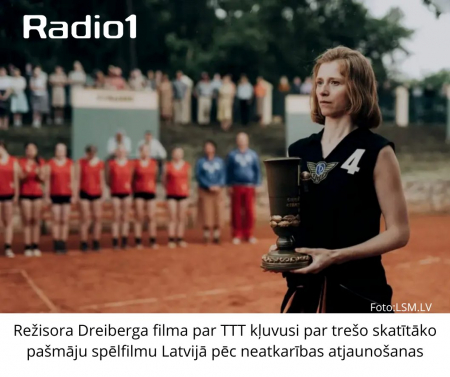 Režisora Dreiberga filma par TTT kļuvusi par trešo skatītāko pašmāju spēlfilmu Latvijā pēc neatkarības atjaunošanas