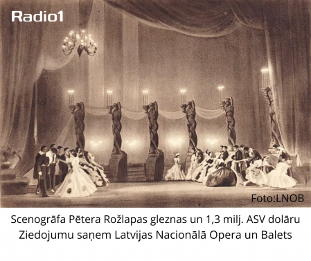 LNOB saņem vairāk nekā 1,3 miljonu ASV dolāru vērtu ziedojumu