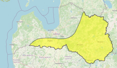 Naktī sals daudzviet pārsniegs 20 grādus, arī Jēkabpils apkārtnē. Izsludināts dzeltenais brīdinājums