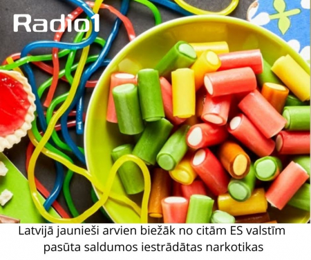 Latvijā jaunieši arvien biežāk no citām ES valstīm pasūta saldumos iestrādātas narkotikas