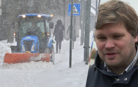 Ainārs Skromāns: Jēkabpils pilsētas un novada saimnieciskie dienesti ir augstākajā gatavības pakāpē sniega tīrīšanai