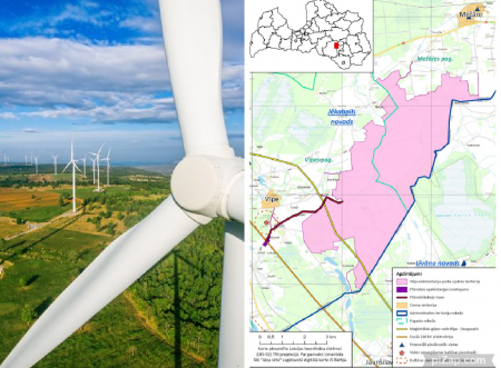 Mežārē notiks tematiskas darbnīcas par vēja parka attīstību