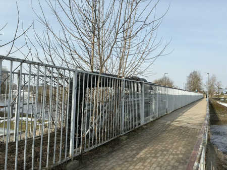 Līvānos par 731 975 eiro atjauno gājēju tiltu pār Dubnu