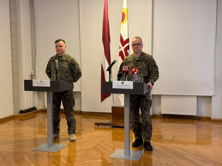 Ģenerālis: Nav pierādījumu, ka Latgalē nokritušais drons bijis apzināti virzīts Latvijas virzienā