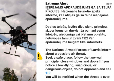 Dronu trauksme bija izsludināta arī Preiļu novadā, kavēsies Latgales virziena vilcienu kustība
