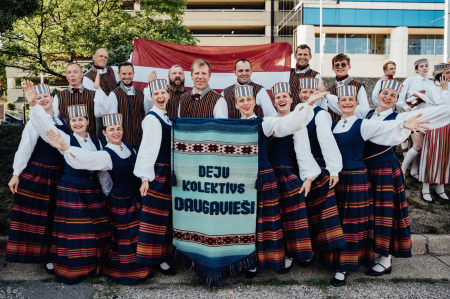 Līvānu novada deju kolektīvs “Daugavieši” piedalījās XVI Latviešu dziesmu un deju svētkos ASV