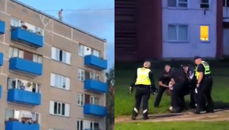 Jēkabpilī aizturēts vīrietis par uzbrukumu savai dzīvesbiedrei un vardarbību pret abu kopīgajiem bērniem 
