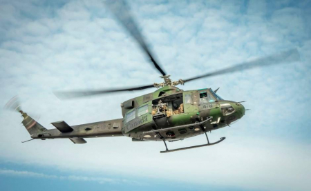 Aizkrauklē šodien notiek sabiedroto helikopteru zemais pārlidojums